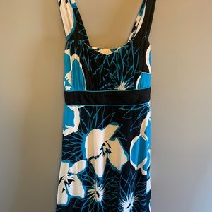 Blue floral dress , 1XL